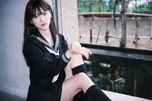 Stunning Portraiture Showcase: YiTuYu Art Language Vol.7145 featuring Model A Jing - image 5