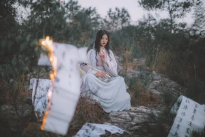 Modern Visual Artistry: YiTuYu Art Language Vol.4948 Dang Chu Jiao Ren Jia Xiao Tian Tian - image 19