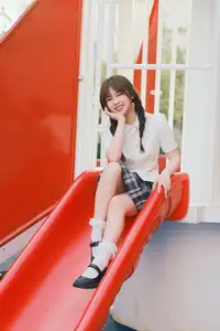 Pao Fu Xiao Fang's Radiant Youth: School Uniform at Dynamic Playground | YiTuYu Vol.8569 - image 5