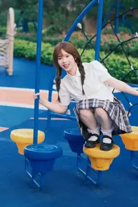 Pao Fu Xiao Fang's Radiant Youth: School Uniform at Dynamic Playground | YiTuYu Vol.8569 - image 11