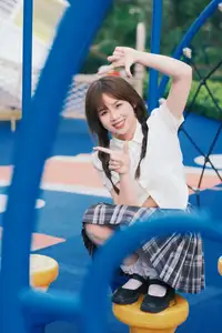 Pao Fu Xiao Fang's Radiant Youth: School Uniform at Dynamic Playground | YiTuYu Vol.8569 - image 1