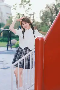 Pao Fu Xiao Fang's Radiant Youth: School Uniform at Dynamic Playground | YiTuYu Vol.8569 - image 17