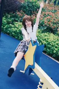 Pao Fu Xiao Fang's Radiant Youth: School Uniform at Dynamic Playground | YiTuYu Vol.8569 - image 9