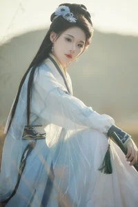 YiTuYu Art Language Vol.8027 Miao Miao Jia De Xiao Yu Gan Photography Series - image 1