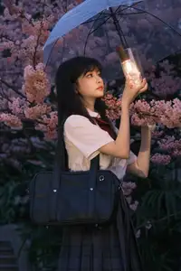 Xing Zhi Ka Tao: Dreamy Cherry Blossom Twilight with a Lantern - YiTuYu Vol.8564 - image 7