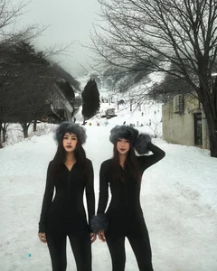 Chi Pu Cold Weather Travel Fashion Style and Inspiration - image 1