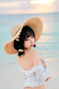 Pure Coastal Beauty with Coser Chunmomo Selfie Series - image 37