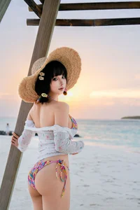 Pure Coastal Beauty with Coser Chunmomo Selfie Series - image 40