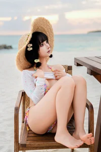 Pure Coastal Beauty with Coser Chunmomo Selfie Series - image 24