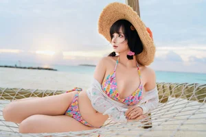 Pure Coastal Beauty with Coser Chunmomo Selfie Series - image 34