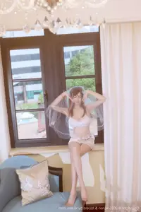 XiuRen No.10775 Zoe You You: Alluring Charm in Delicate White Lace & Veil - image 36
