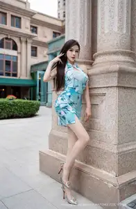 Li Li Sha: Elegant Cheongsam Goddess in XingYan Vol.412 Photoshoot - image 19