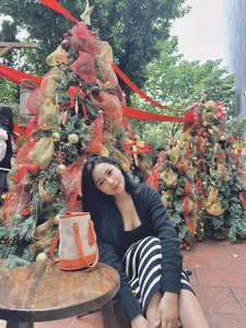 Stunning Vietnamese WAGs Celebrate Christmas: A Glimpse into Their Festive Holiday Style and Glamorous Decorations - image 5