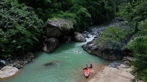 Experience Serenity: Camping and Overnight Adventures by the Scenic Da Huoai River in Vietnam - image 1