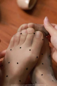 IESS Model Tu Tu Showcases Polka Dot Suspender Style - image 24