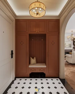 Sophisticated 110m2 Euro-American Interior Design for Begonia House at Lumiere Smart City - image 4