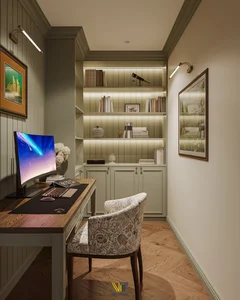 Sophisticated 110m2 Euro-American Interior Design for Begonia House at Lumiere Smart City - image 24