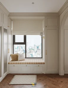 Sophisticated 110m2 Euro-American Interior Design for Begonia House at Lumiere Smart City - image 12
