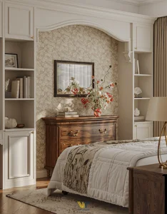 Sophisticated 110m2 Euro-American Interior Design for Begonia House at Lumiere Smart City - image 11