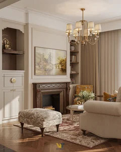 Sophisticated 110m2 Euro-American Interior Design for Begonia House at Lumiere Smart City - image 7