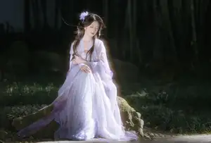 YiTuYu Vol.8633: Chi Yan Zai Zhe Li - Discover the Dreamy Ancient Fairy in the Deep Forest - image 1