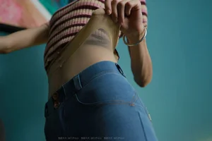 Xiaoliu IESS Fashion Gallery: Exploring the Denim and Stockings Aesthetic - image 45