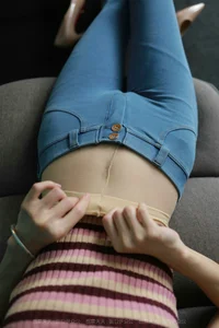 Xiaoliu IESS Fashion Gallery: Exploring the Denim and Stockings Aesthetic - image 41