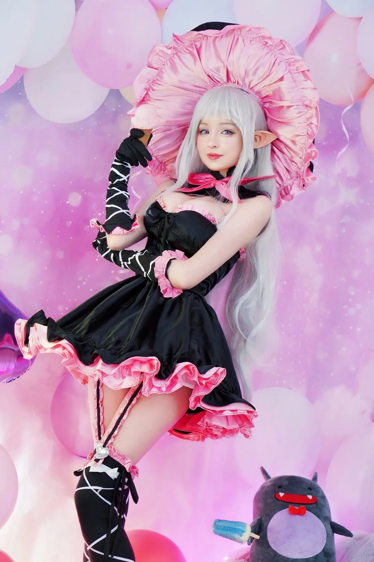 Discover the enchanting world of Coser Hidori Rose as Melty du Granite (32P) in stunning detail