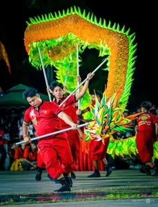 29 Lion Dance Teams Compete in Vibrant Quy Nhon Festival - image 1