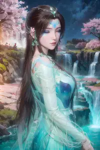 Qingshuang Xianjun AI Generated: Ethereal Beauty from Xian Ni Part01 - image 2