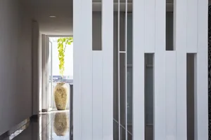 Innovative Saigon Townhouse Architecture: Exploring the Unique Hollow Slot Facade Design - image 1