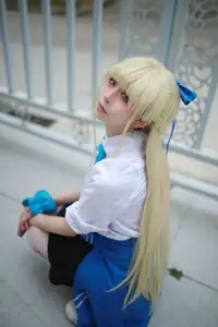 Coser Uesugi Erika Transforms into Asuma Toki in Captivating Blue Archive School Uniform (47P) - image 14