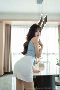 Elegant Fashion Portrait Collection Featuring Shen Nan Xi RuRu in XingYan Star Face Vol.418 - Professional Studio Photography and Lifestyle Style Inspiration - image 3
