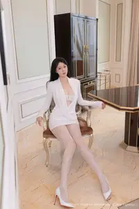 XiuRen No.10773: An Ran Captivates in Elegant White Attire - image 26