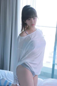Cozy Aesthetic Portrait Series: SWEETBOX Yui in Teddy Bear Part01 – Soft Loungewear and Cute Indoor Photography Inspiration - image 10