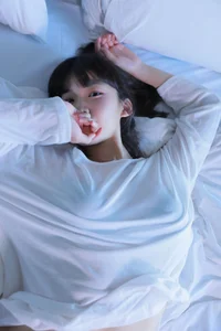 Cozy Aesthetic Portrait Series: SWEETBOX Yui in Teddy Bear Part01 – Soft Loungewear and Cute Indoor Photography Inspiration - image 0