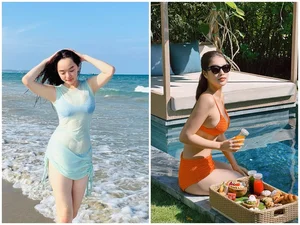 Glamour Face-Off: Comparing the Stunning Style of Miss Grand Vietnam Thien An and Actress Kaity Nguyen - image 1