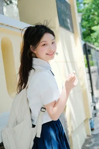 Artistic Portrait Photography: Elegant Side Profile Aesthetics in YiTuYu Art Language Vol.9333 featuring Model Ai Pai Ce Lian De Xiao Xiang - image 19