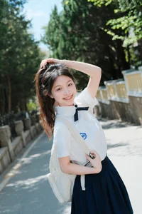 Artistic Portrait Photography: Elegant Side Profile Aesthetics in YiTuYu Art Language Vol.9333 featuring Model Ai Pai Ce Lian De Xiao Xiang - image 13