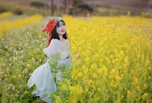 Moc Chau Yellow Mustard Season: A Muse in the Early Winter Highlands - image 5