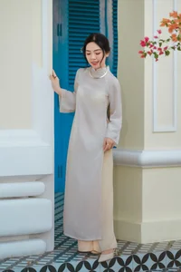 Elegant White Modern Ao Dai: A Timeless Vietnamese Tradition for Minimalist Street Style and Cultural Travel Inspiration - image 10