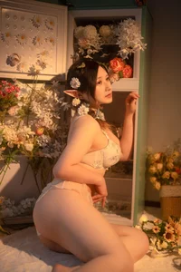 Stunning Zyra Aki Cosplay Photography: The Blossoms Series (繁花) - Elegant Traditional Aesthetic Portraits and High-Quality Fashion Inspiration - image 28