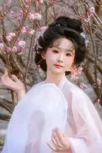 Ethereal Hanfu Beauty: Rui Rui Cai Bu Shi Cai Gou Shines in YiTuYu Vol.8619 - image 4