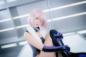 Stunning Mash Kyrielight Cosplay by Yuki Tei - Fate/Grand Order Shielder Part 02 High-Quality Anime Photography - image 0