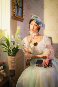 Elegant Artistic Portraiture of Li Cai: YiTuYu Art Language Vol.8846 Photography Collection - image 4