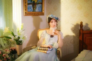 Elegant Artistic Portraiture of Li Cai: YiTuYu Art Language Vol.8846 Photography Collection - image 1