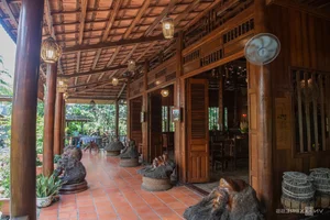 The Remarkable House Built from 4,000 Coconut Trees in Vinh Long - image 0