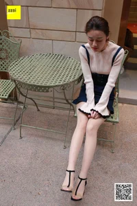Jingjing in Denim Skirt and Silk Stockings: IESS Sixiangjia 211 Collection - image 25