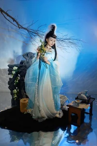 YiTuYu Art Language Vol.7976 Xiao Yang Ai Gan Fan Portrait Series - image 6