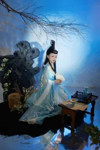 YiTuYu Art Language Vol.7976 Xiao Yang Ai Gan Fan Portrait Series - image 7